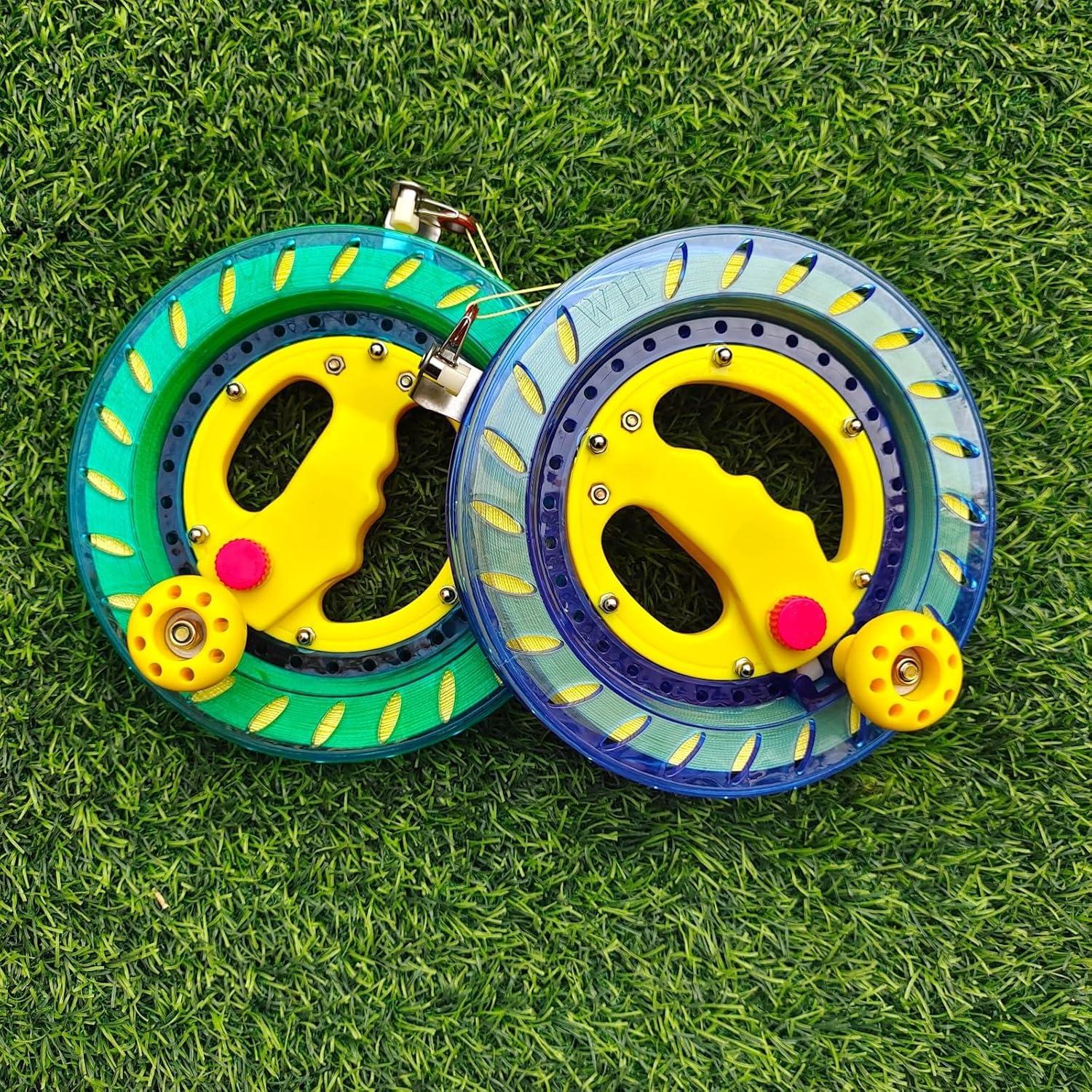 Flying Hoofer Drachenwickler 20,3 cm 300 m Grün für Kinder und