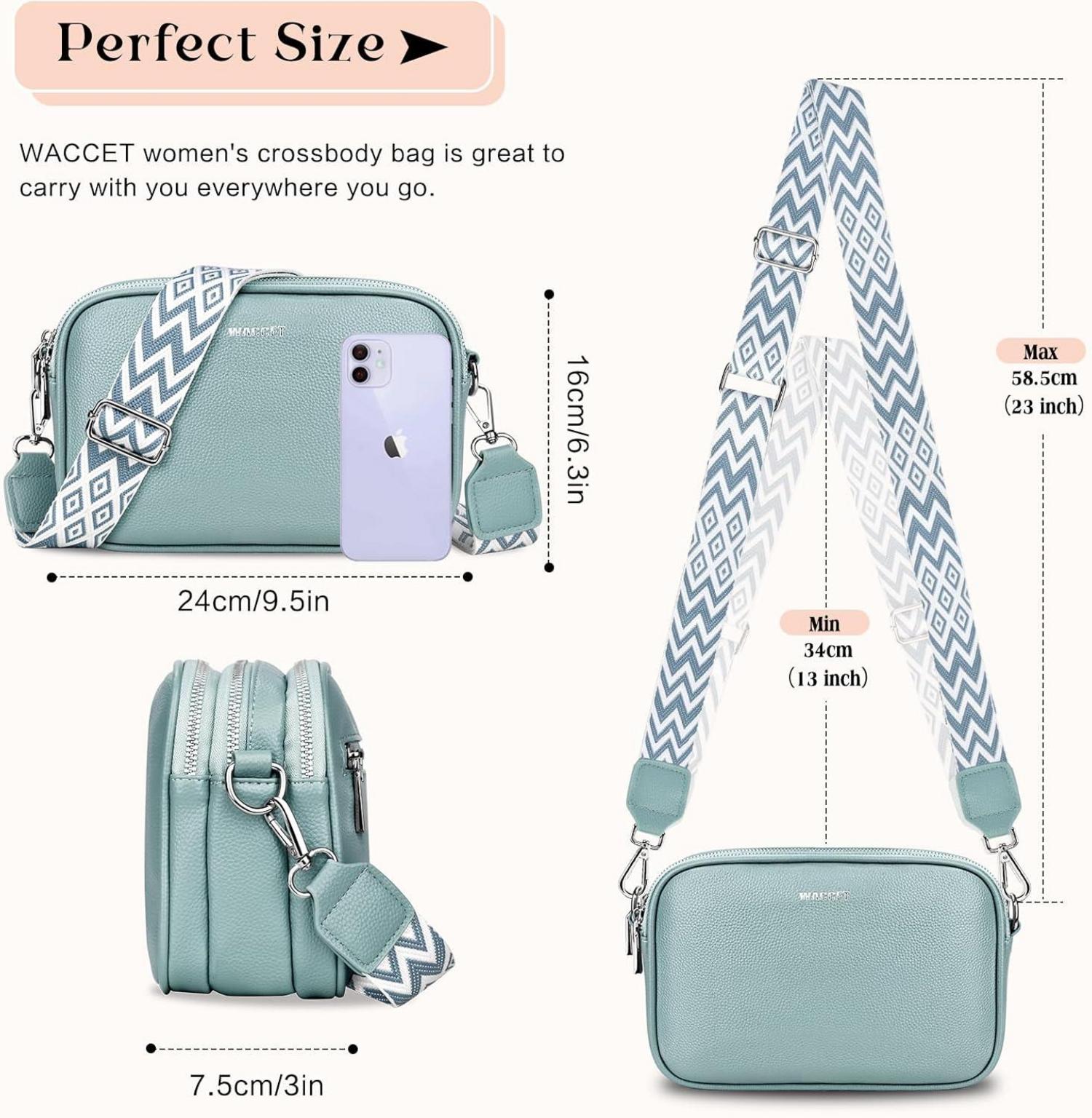 Moderne Damen Umhängetasche PU Leder Crossbody Bag