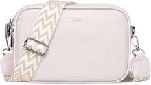 Damen-Umhängetasche PU Leder Crossbody Schwarz Verstellbarer