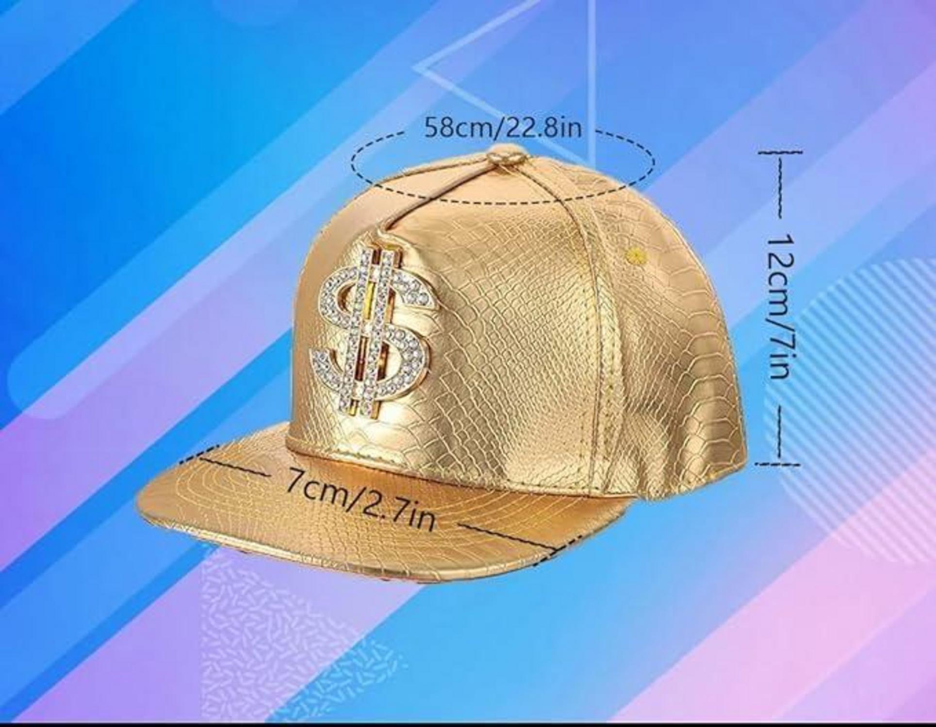 Hip Hop Kostüm Set 80er 90er Jahre Rapper Zubehör Goldene
