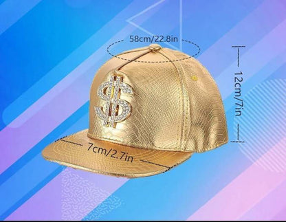 Hip Hop Kostüm Set 80er 90er Jahre Rapper Zubehör Goldene