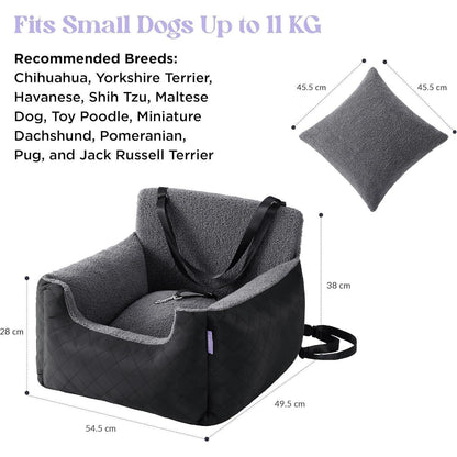Hundesitz Auto Kleine Hunde Wasserdichter Hundesitz schwarz