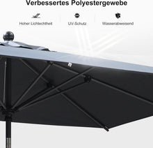 180x120cm Balkonschirm mit