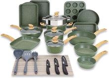 Granitbeschichtetes Kochgeschirr-Set, 30-teilig, Induktion, Antihaft
