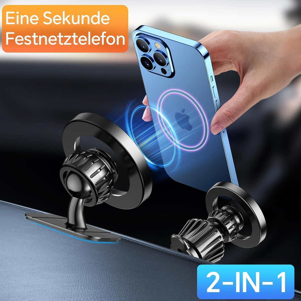 Magsafe Auto Halterung 360° Drehbar für iPhone 17 15