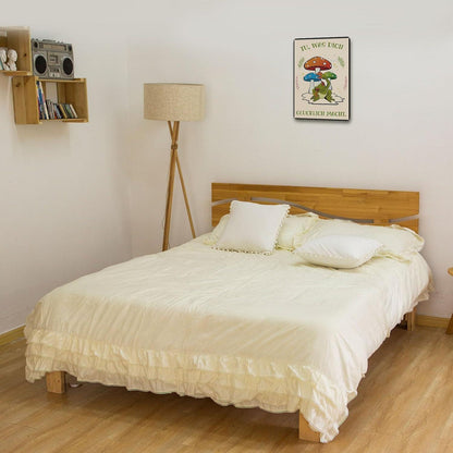 Inspirierendes Frosch Vintage Metallschild Deko Wandkunst 20x30 cm