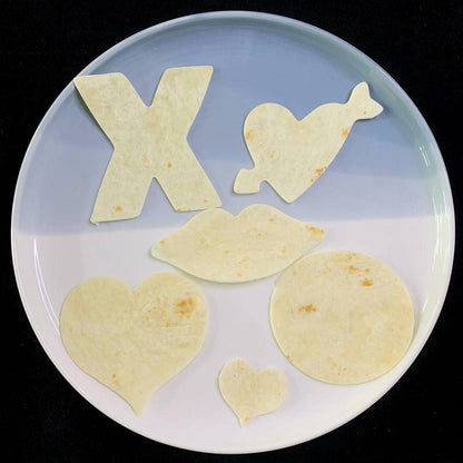 Ausstechformen Set Valentinstag Dekorationen Plätzchen Lippen Herz X O