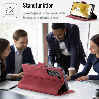 Samsung Galaxy S22 Handyhülle 5G Premium PU Leder Klapphülle RFID