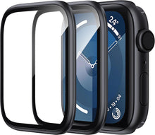 WSKEN Apple Watch 9/8/7 41mm Displayfolie 2er Set Schwarz