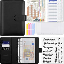 Budget Planner A6 Sparchallenge Budgetplaner mit Haushaltsbuch