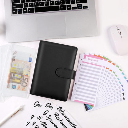 Budget Planner A6 Sparchallenge Binder Haushaltsbuch Geld Organizer