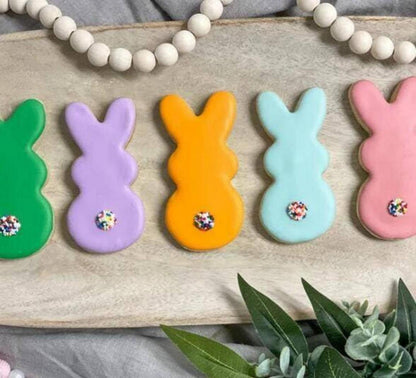 Osterhasen Ausstecher Set - 2 Stück - Edelstahl - Groß/Klein - Ostern Plätzchen Keksausstecher