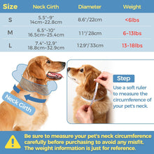 Halskrause Hund Verstellbar für Kleine Hunde und Katzen