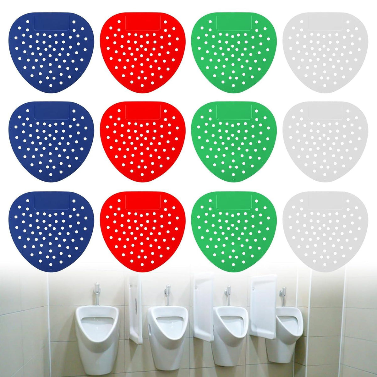 12er Pack Urinalsieb mit Duft für Hygienesysteme Dufteinlage zur