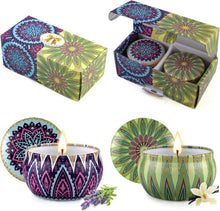 Duftkerzen Geschenkset Sojawachs Aromatherapie Muttertag 2er Pack