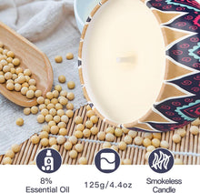 Yinuo Mirror Duftkerzen Geschenkset Lavendel Vanille 2er