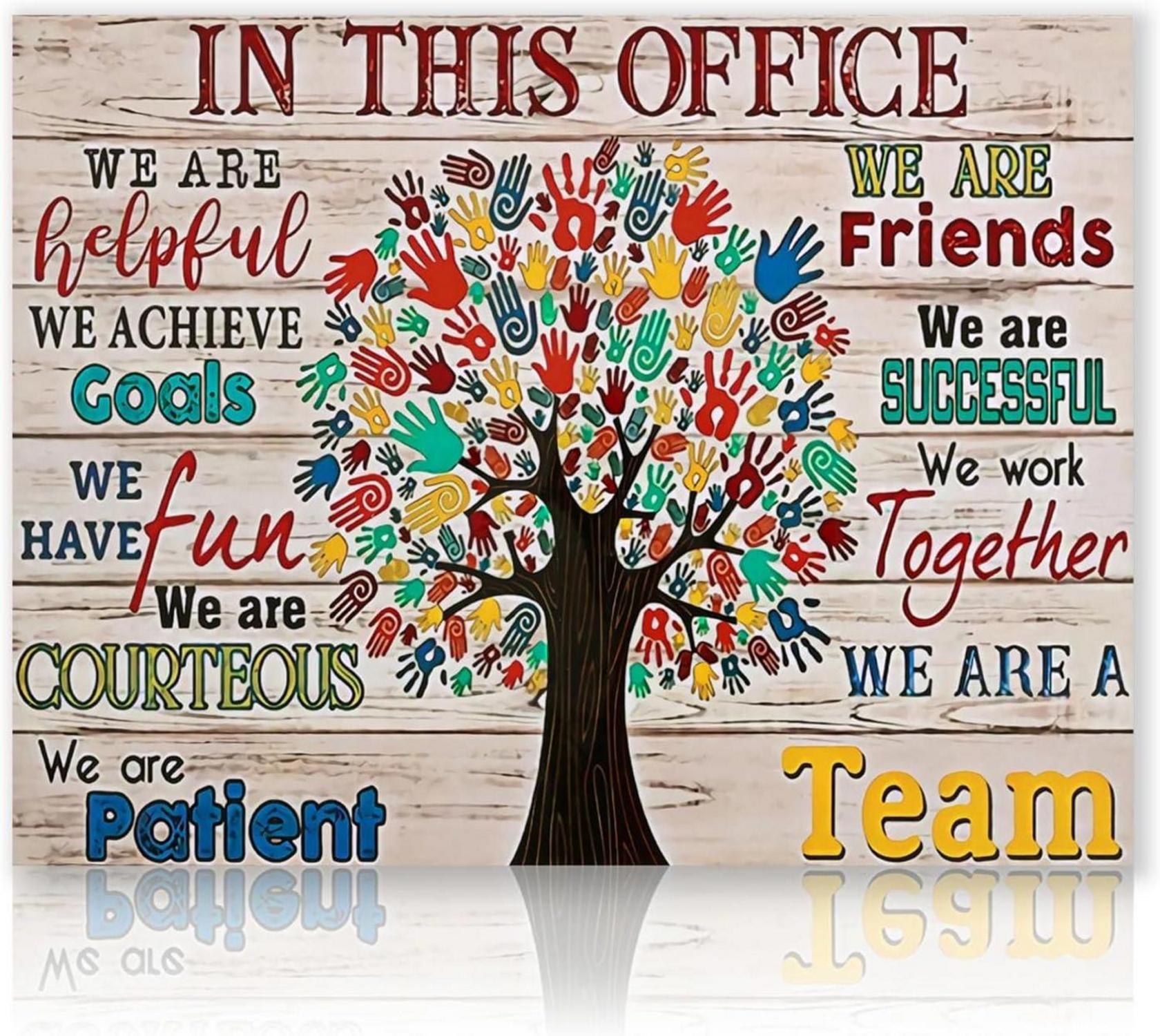 Motivation Poster Wandbilder Inspirierende Leinwandbilder 30x40 cm