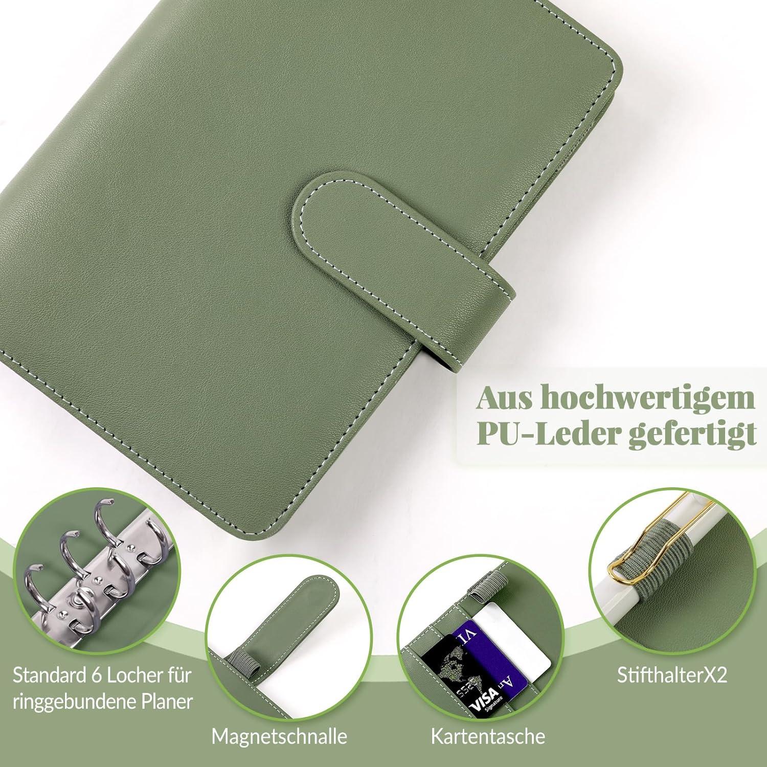 Budget Planner A6 Sparchallenge Deutsch Budgetplaner mit
