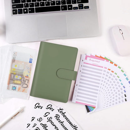 Budget Planner A6 Deutsch Haushaltsbuch Organizer Budgetbinder 8 Sparchallenges