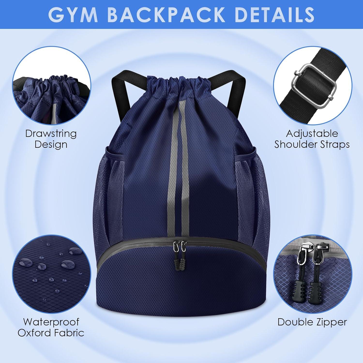 Turnbeutel Fußballtasche Rucksack Kordelzug Gym Sporttasche Kinder