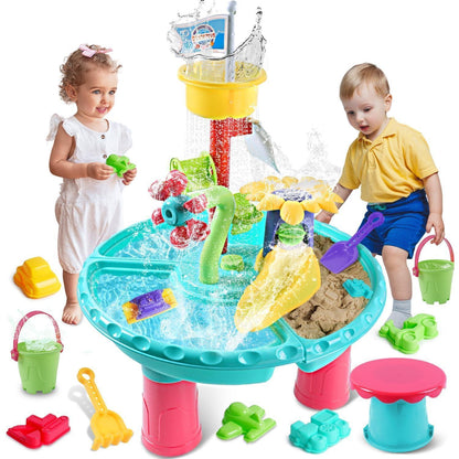 Wasserspieltisch Wasserspielzeug Kinder Wassertisch 31 stk