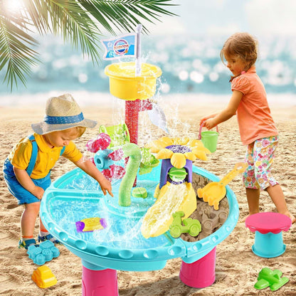 Wasserspieltisch Wasserspielzeug Kinder Wassertisch 31 stk