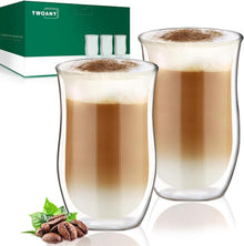 Latte Macchiato Gläser Doppelwandig 350ml Set 2