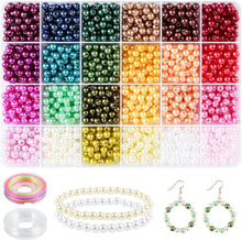DIY Perlen Set Schmuck Armband bunte Perlen für Erwachsene