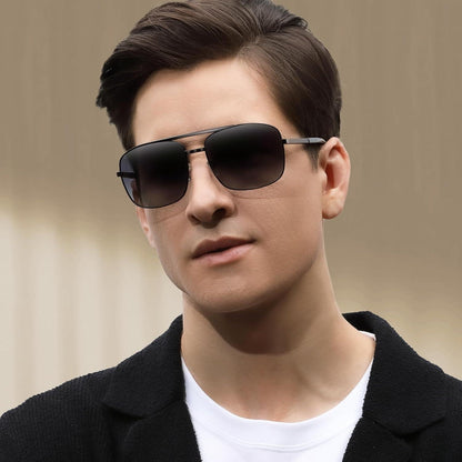 CARFIA Polarisierte Retro Metall Pilotenbrille Herren UV400