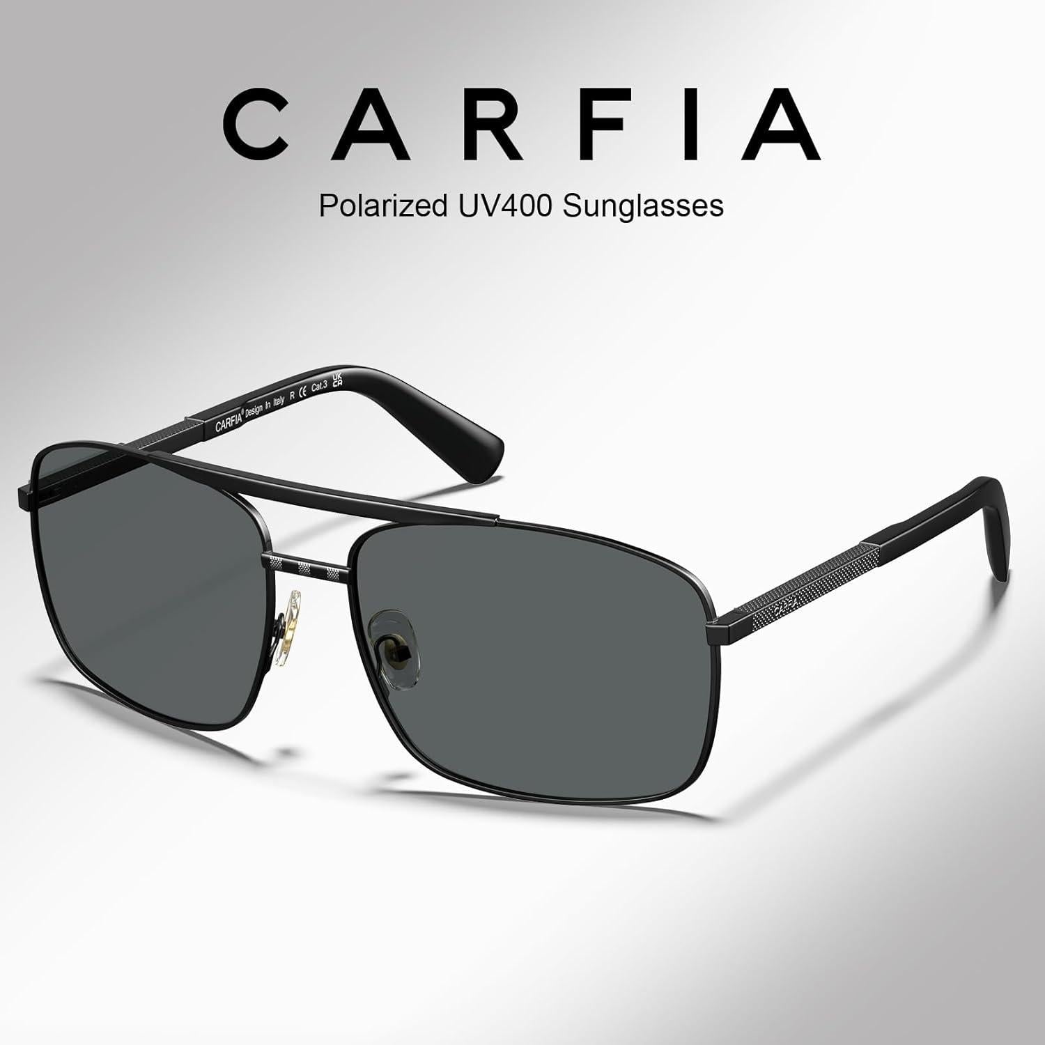 Polarisierte UV400 Retro Pilotenbrille 100% UV-Schutz