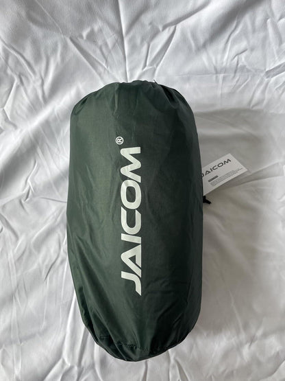 JAICOM Tarp Wasserdicht 3x3m Camping Zeltplane UV Schutz Terrassen Grün
