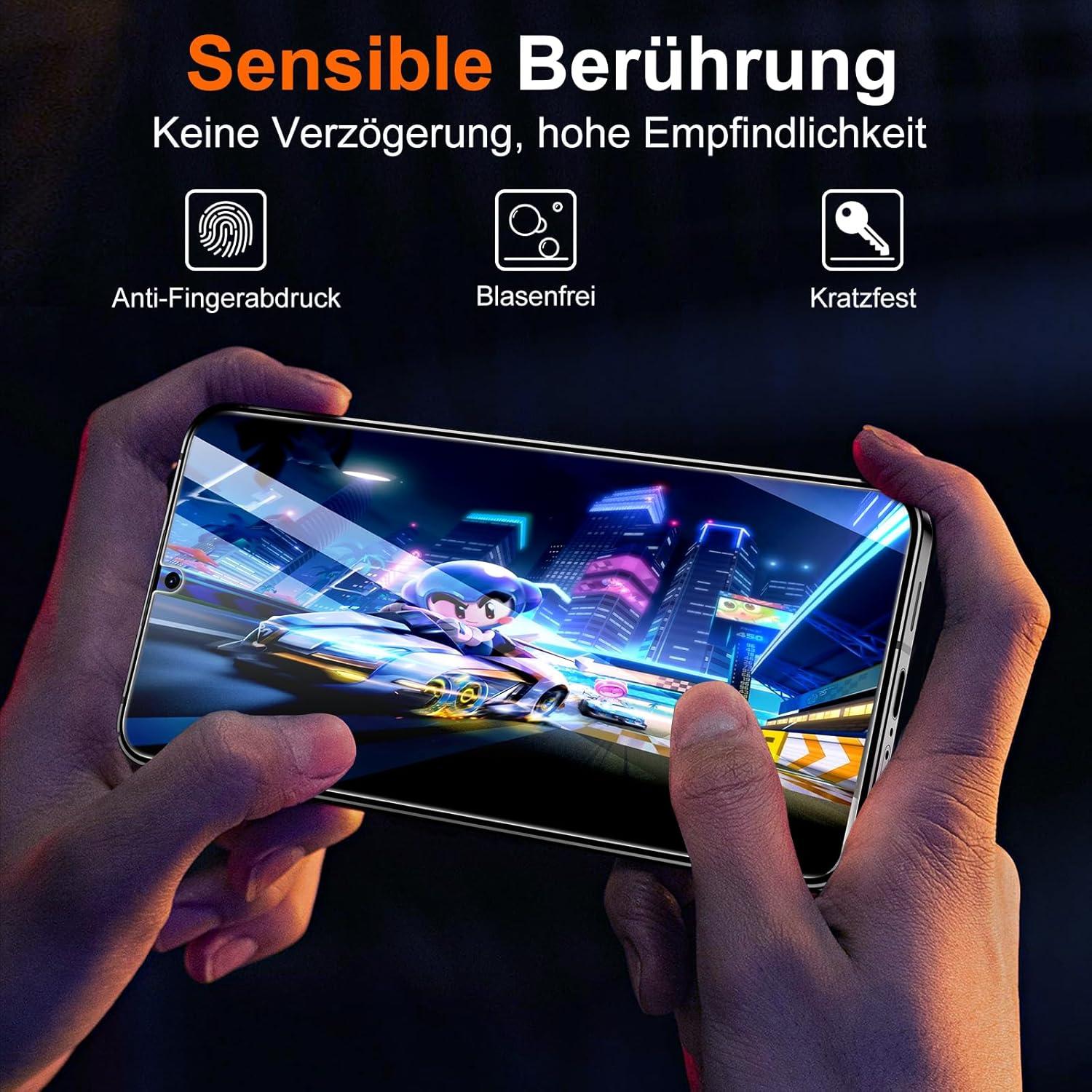 Panzer Schutzfolie Samsung Galaxy S24 5G 3 Stk. 9H 0.33mm Ultra-Klar