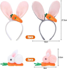 Ostern Hasenohren Haarreif Kostüm Zubehör (4