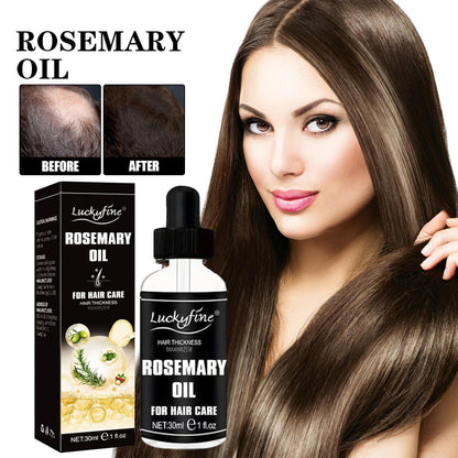 Rosmarinöl Haarwachstum Serum mit Dermaroller 0,5mm Anti-Haarausfall