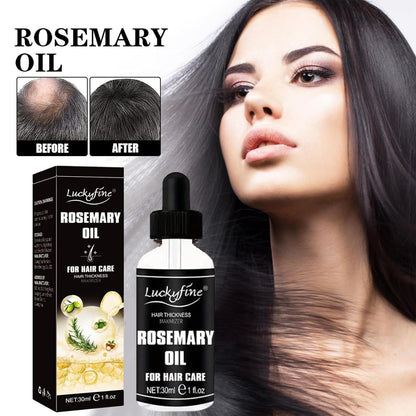 Rosmarinöl Haarwachstum Serum mit Dermaroller 0.5mm Anti-Haarausfall