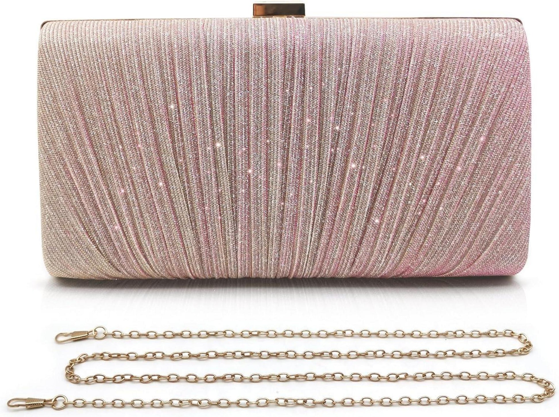 Glitzer Clutch Tasche Abendtasche Elegante HaDisney FacSeries沙ITEM