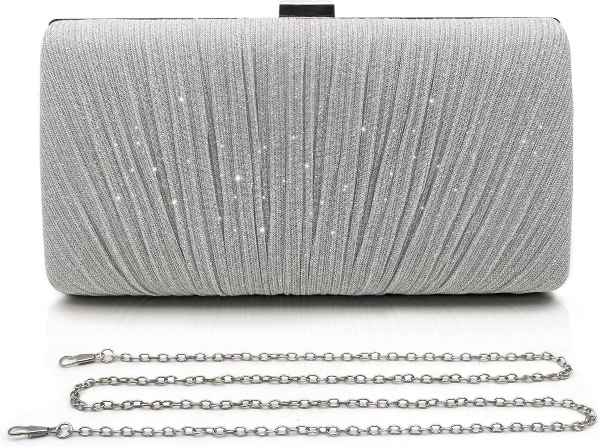 Glitzer Clutch Abendtasche Elegante Handtasche für Hochzeit Party