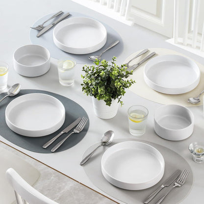 Keramik Suppenschalen Set, 34 oz große Salatschalen