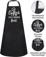 Lustige Kochschürze Chefkoch Recht Grillschürze Vatertag