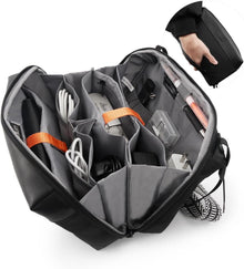 Kabeltasche Organizer Tasche für elektronisches Zubehör iPad Mini