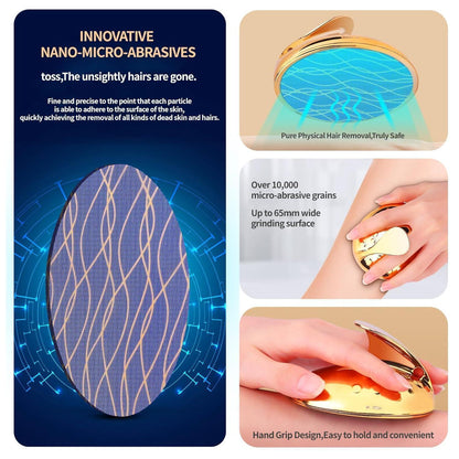 Nano Kristall Haarentferner 3PCS - Schmerzfreie Epilation