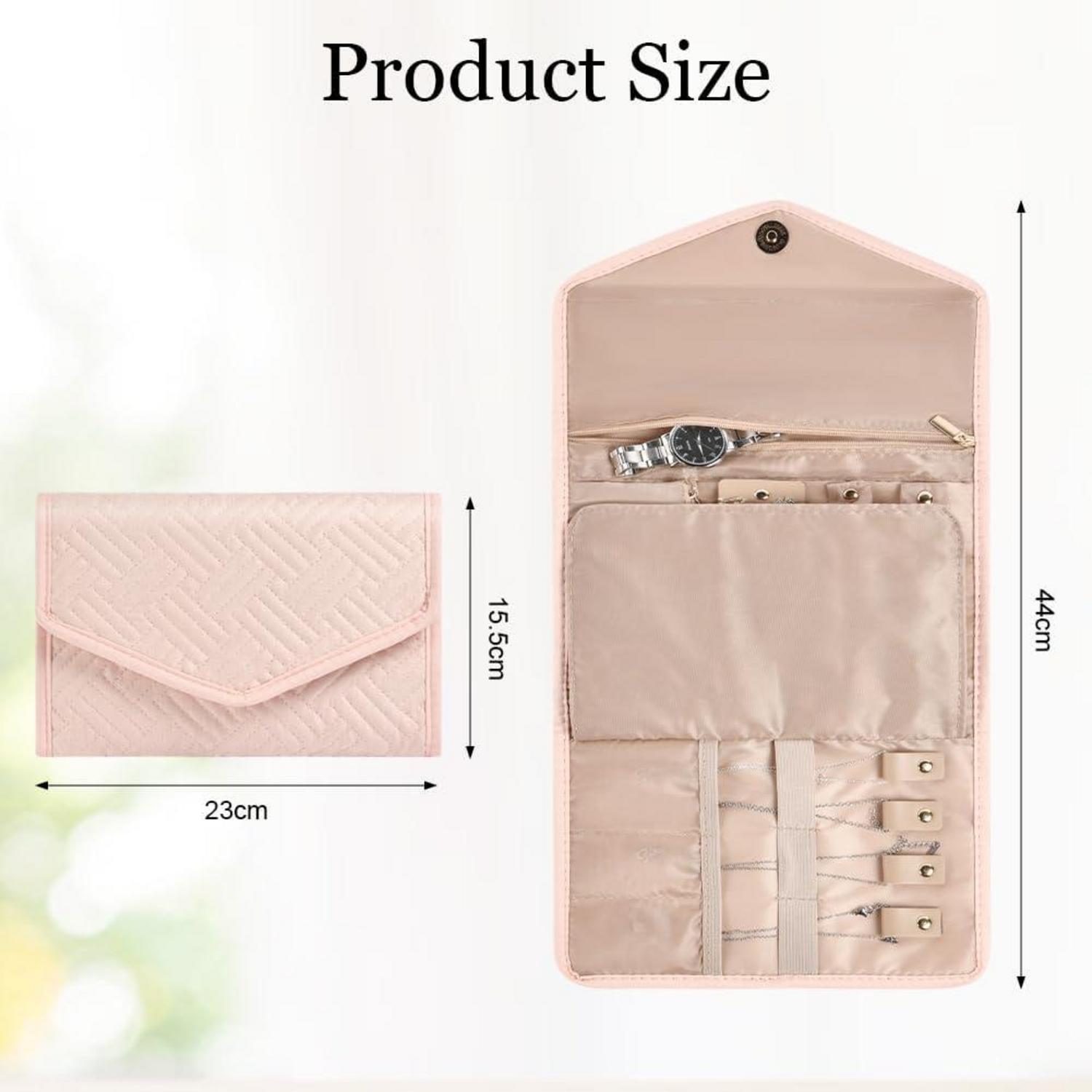Schmuckroll Organizer Tasche für Reise, Schmuckrollen