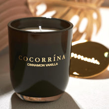 Cocorrína Zimt Vanille Duftkerze im Glas 180g - Natürliches