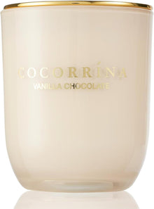 Vanille-Schokolade Duftkerze im Glas - 180g, 40 Stunden