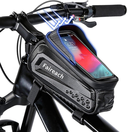 Fahrradtasche Rahmen Wasserdicht mit Touchscreen 7 Zoll
