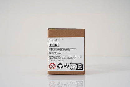 Duftkerze Zitrone Tee 180g im Glas 40 Stunden Brenndauer Sojawachs
