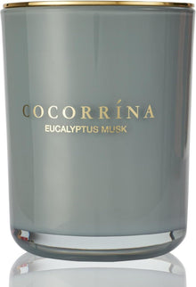 Soja-Kerze Eukalyptus Moschus im Glas 420g - Duftkerze 46