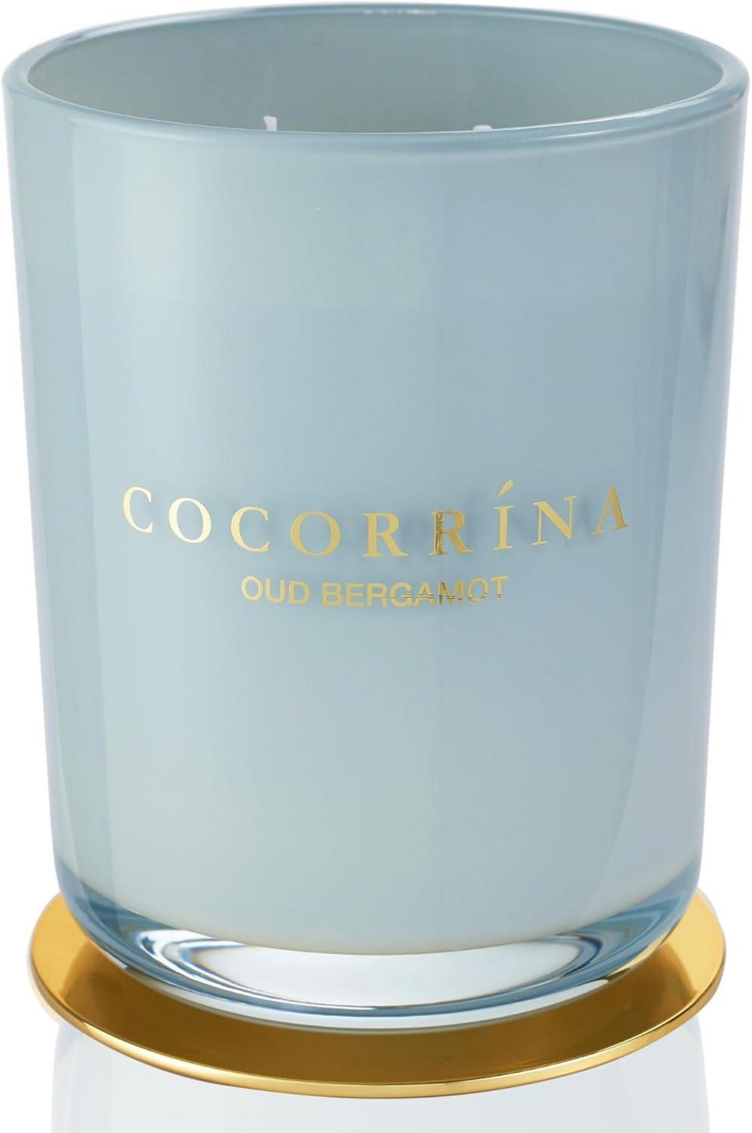 Duftkerze im Glas Oud Bergamotte 2 Dochten 420g 46 Stunden