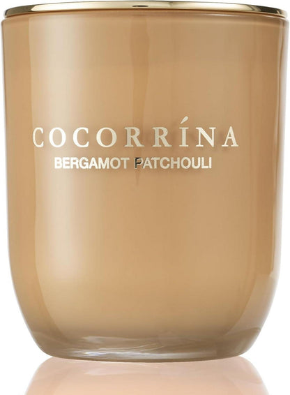 Duftkerze Bergamotte Patchouli im Glas 180g, Natürliche