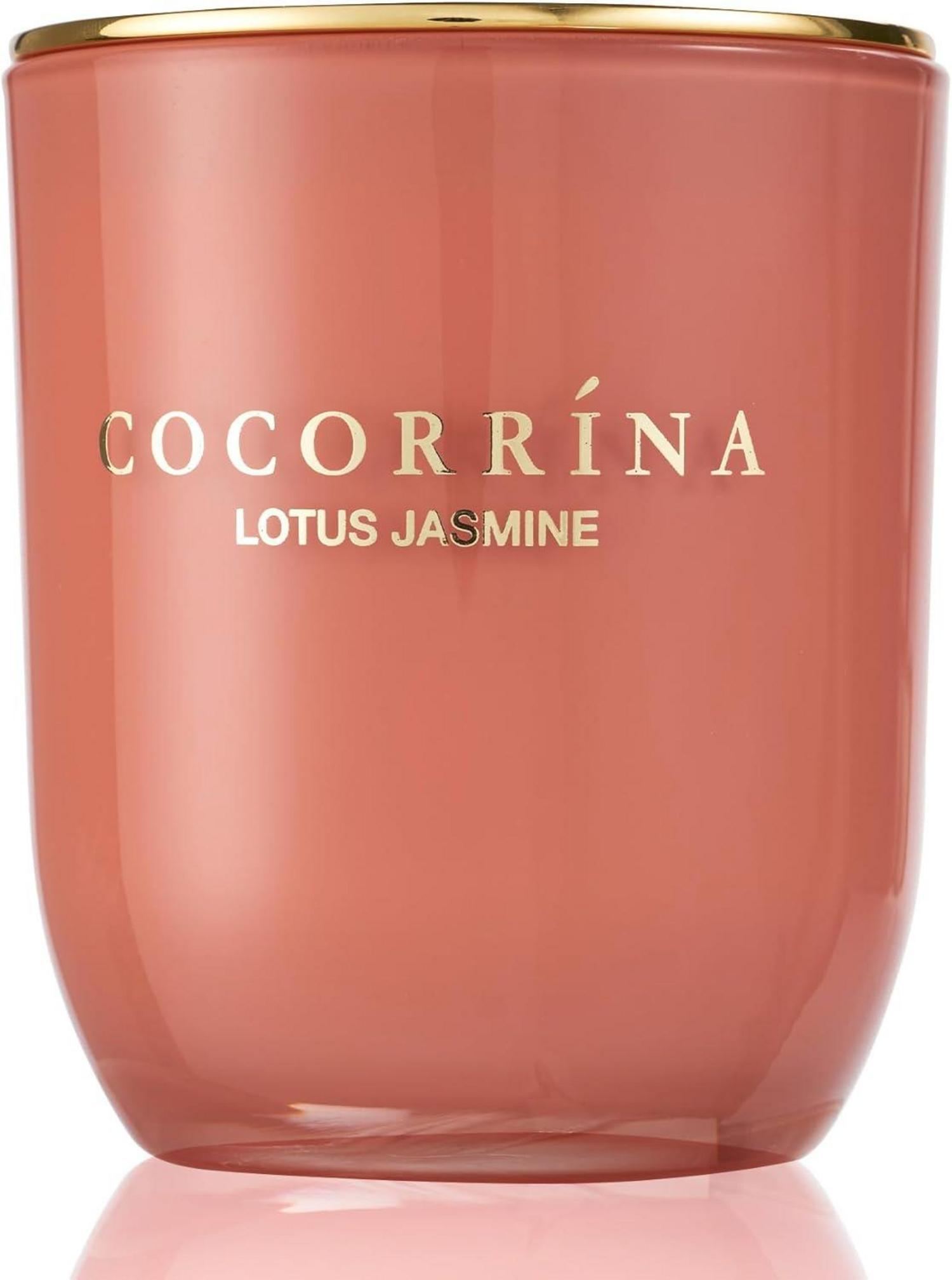 Duftkerze im Glas Lotus Jasmin 180g - Natürliche Soja-Kerze